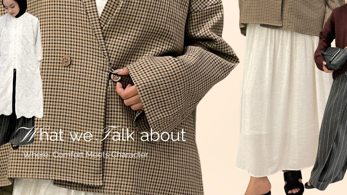 What We Talk About: Where Comfort Meets Character