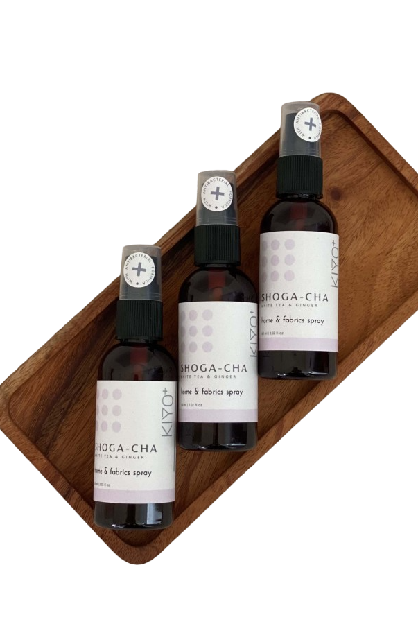 KIYO+ Home & Fabrics Spray: SHOGA-CHA 60ml - Kiyoplus