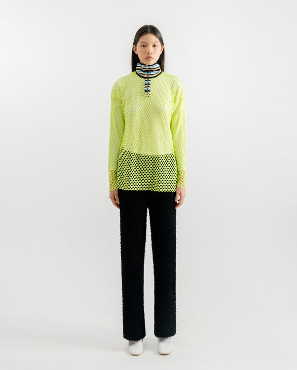 Jenggala Top Neon Green - Callie Cotton x IKYK