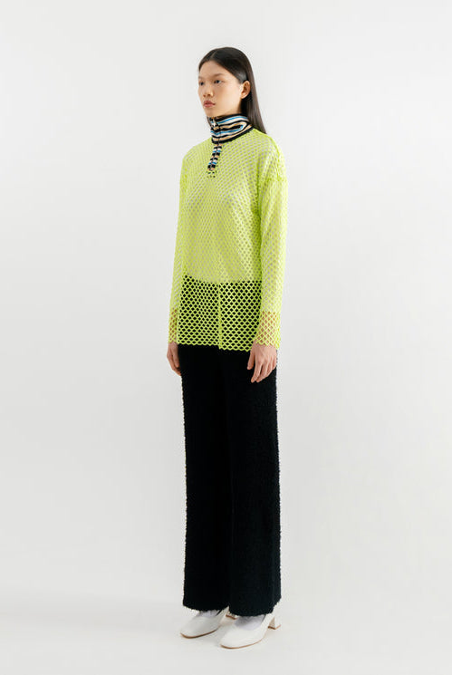Jenggala Top Neon Green - Callie Cotton x IKYK