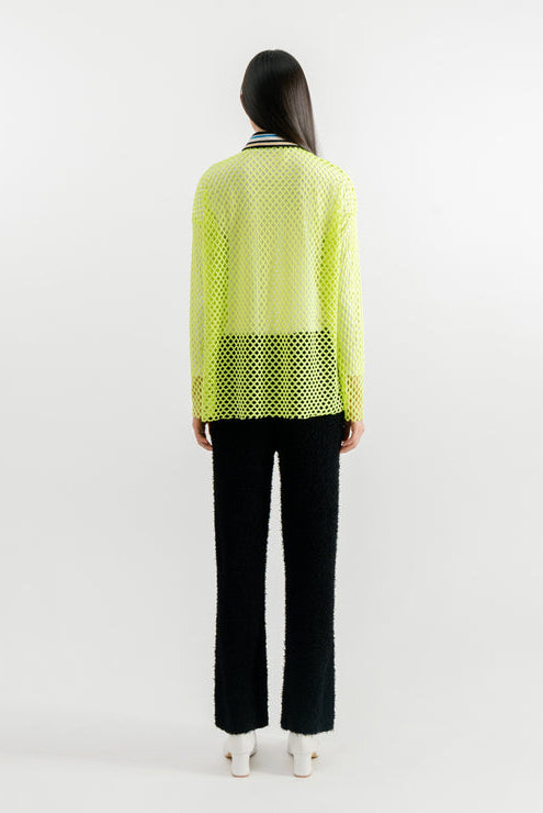 Jenggala Top Neon Green - Callie Cotton x IKYK