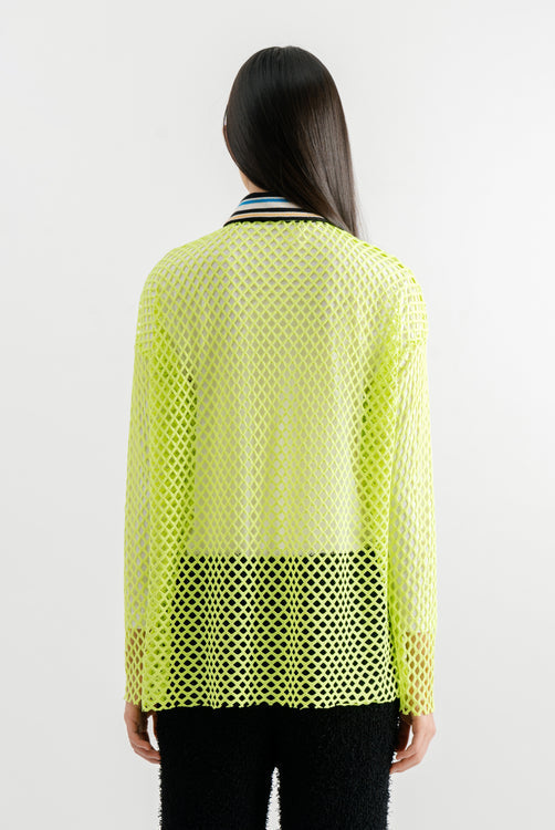 Jenggala Top Neon Green - Callie Cotton x IKYK