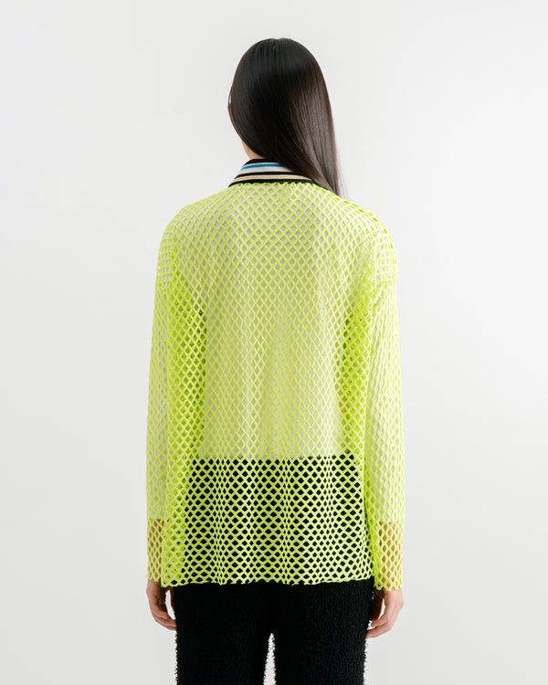 Jenggala Top Neon Green - Callie Cotton x IKYK