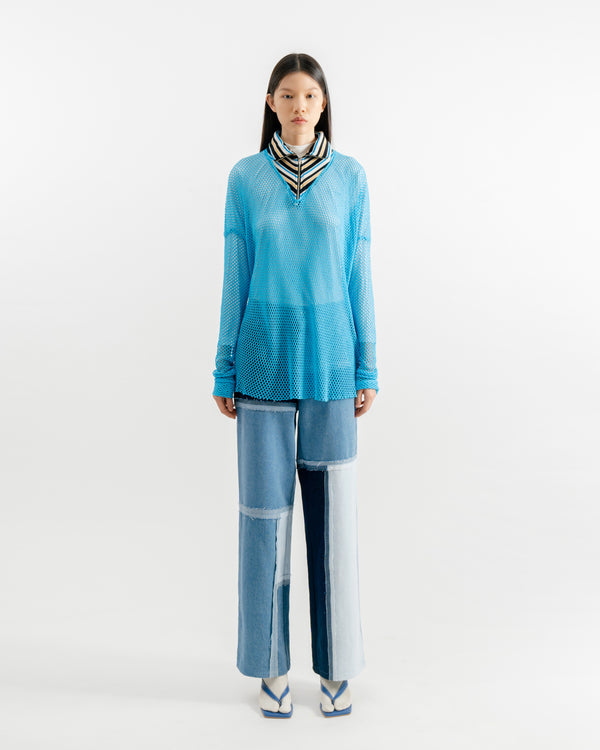 Andala Top Blue - Callie Cotton x IKYK