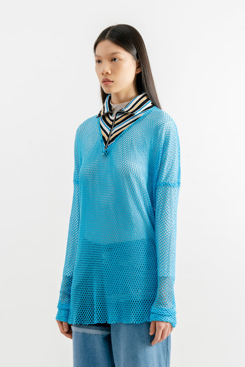 Andala Top Blue - Callie Cotton x IKYK