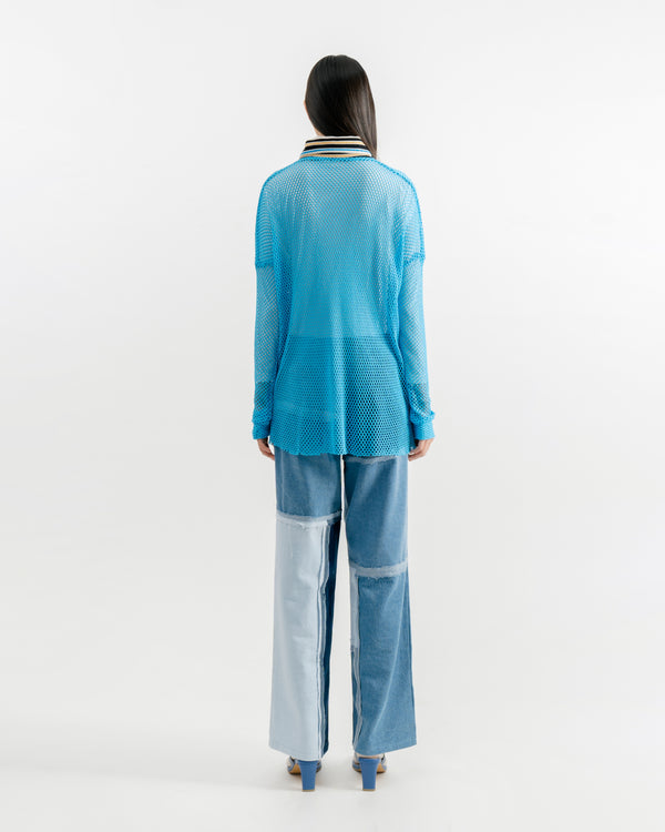 Andala Top Blue - Callie Cotton x IKYK