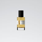 A bottle of perfume with a label that reads 'Blibliosmia - Boura' on a white background.