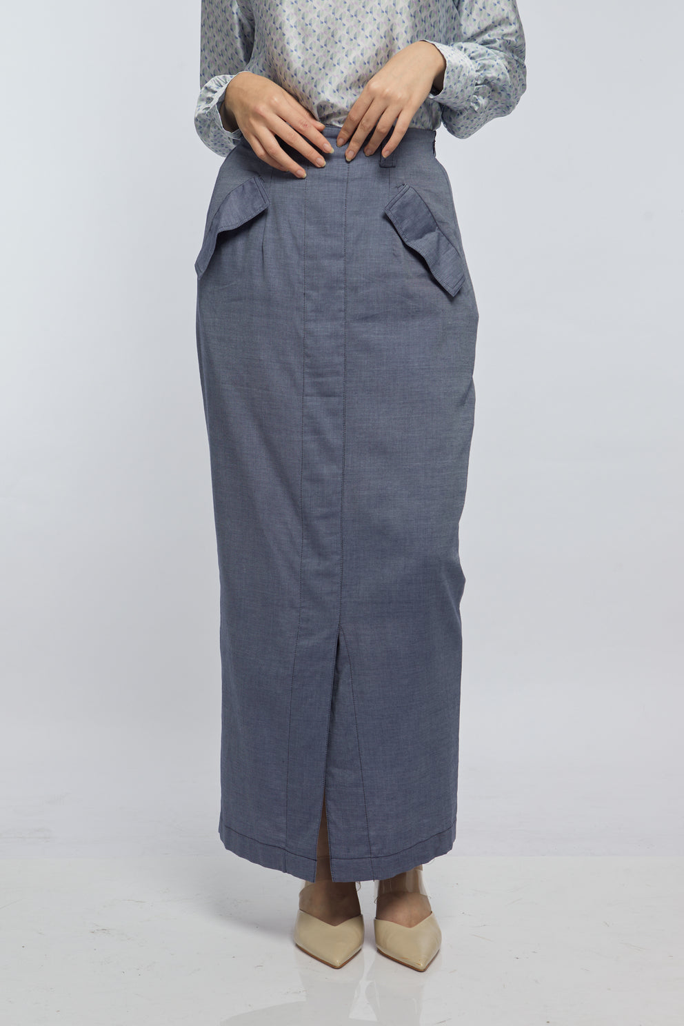 ​Edna Skirt Denim - Kami