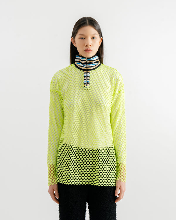 ​Jenggala Top Neon Green - Callie Cotton x IKYK