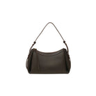 Dark brown woman's handbag by Prior on a white background.

Tas tangan wanita berwarna cokelat gelap buatan Prior dengan latar belakang putih.