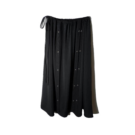 Black skirt with buttons from Rashawl on a white background